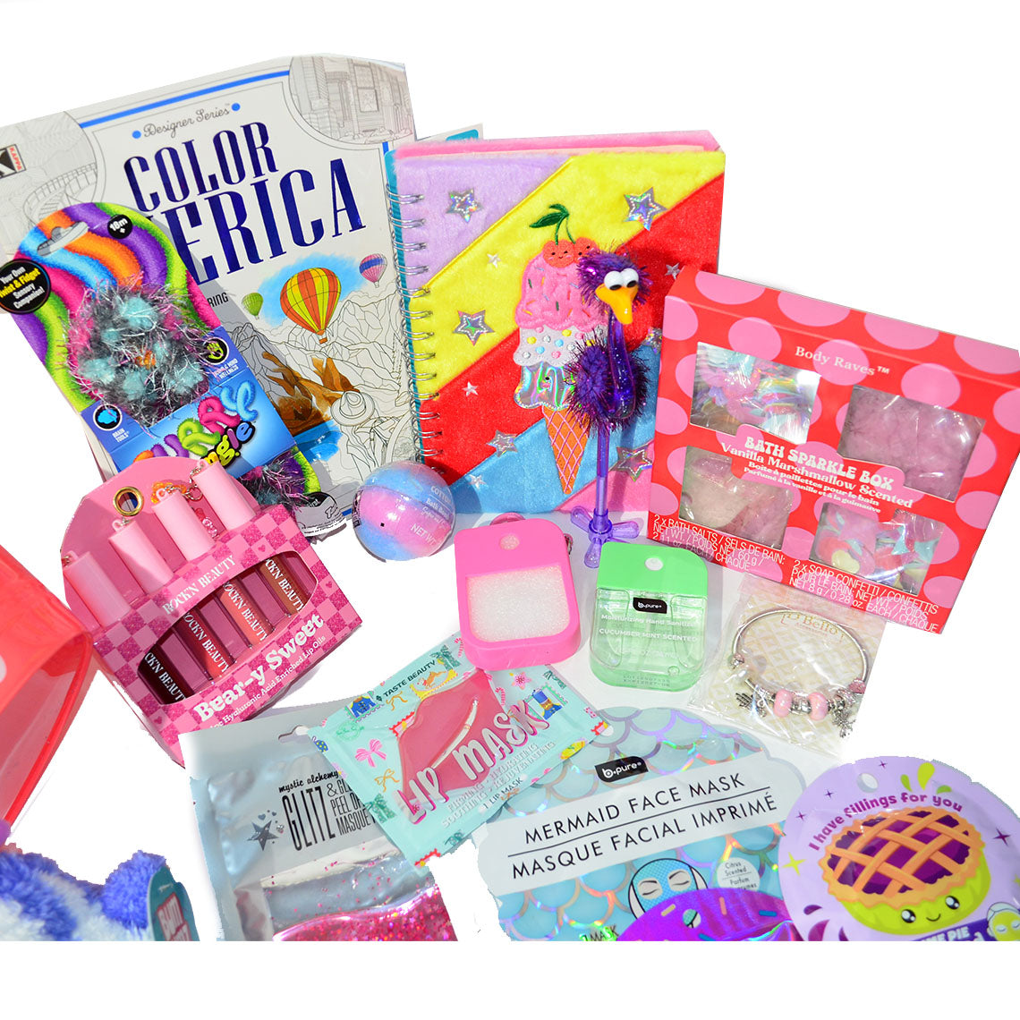 Personalized Pre-filled Easter basket for Teen/Tween Girls/Girls Beauty Filled Gift Basket