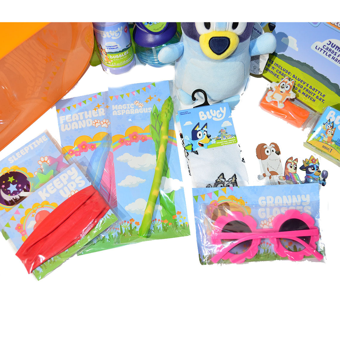 NEW Personalized Toy-Filled Easter basket /Bluey Toy Filled Gift Basket for Kids