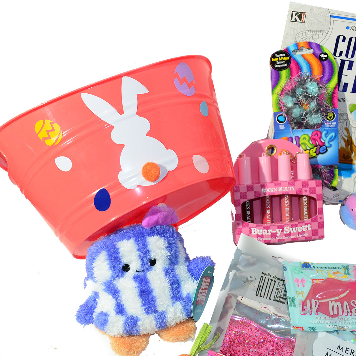 Personalized Pre-filled Easter basket for Teen/Tween Girls/Girls Beauty Filled Gift Basket