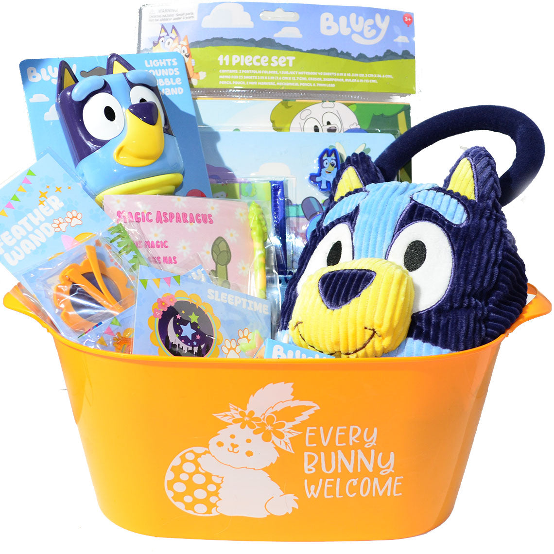 NEW Personalized Toy-Filled Easter basket /Bluey Toy Filled Gift Basket for Kids
