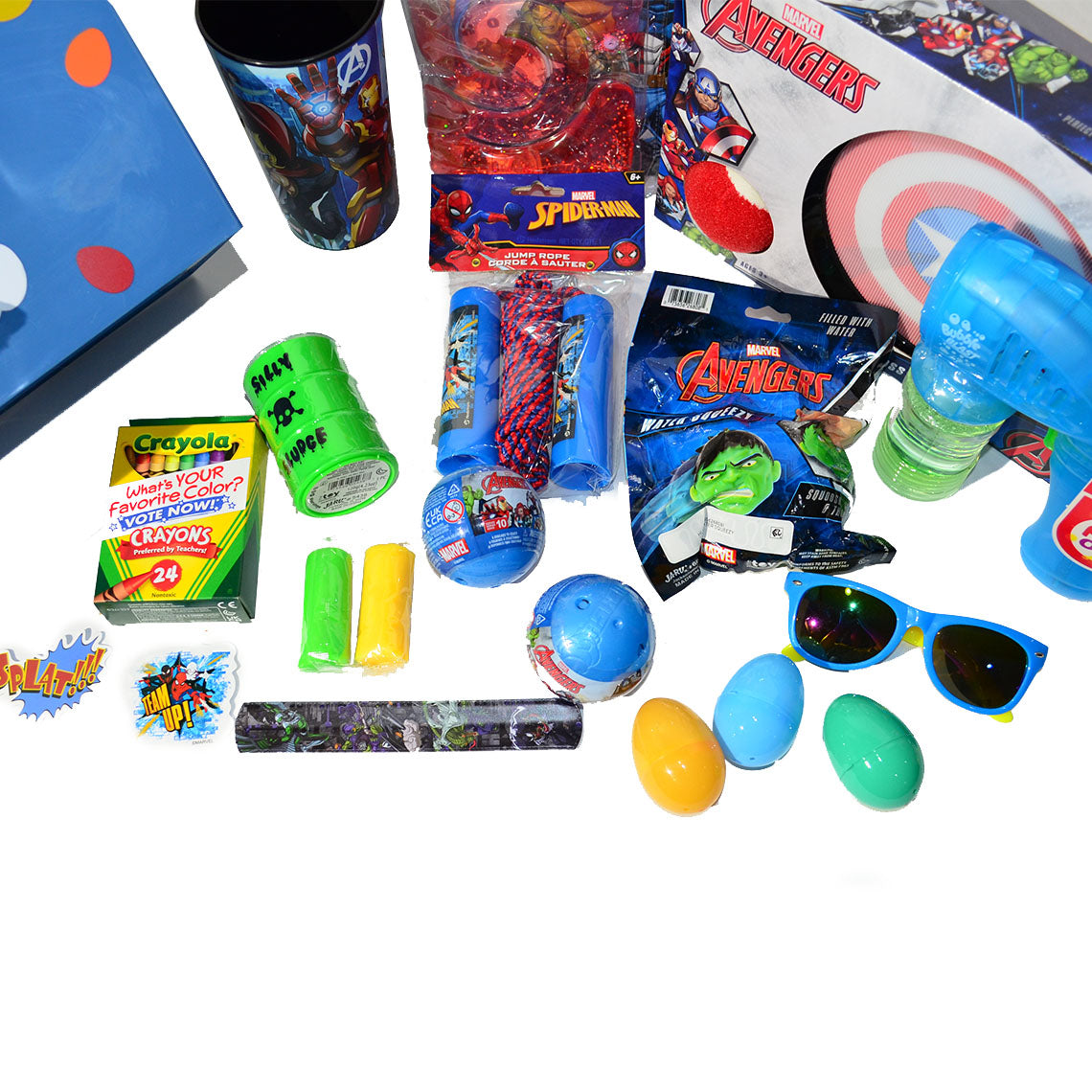 Personalized Pre-filled Easter basket for Kids/Toy Filled Gift Basket-Superhero-Kids Toys