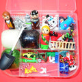 Home Alone Homemade playdough Hand Painted Peg Doll Sensory Kit
