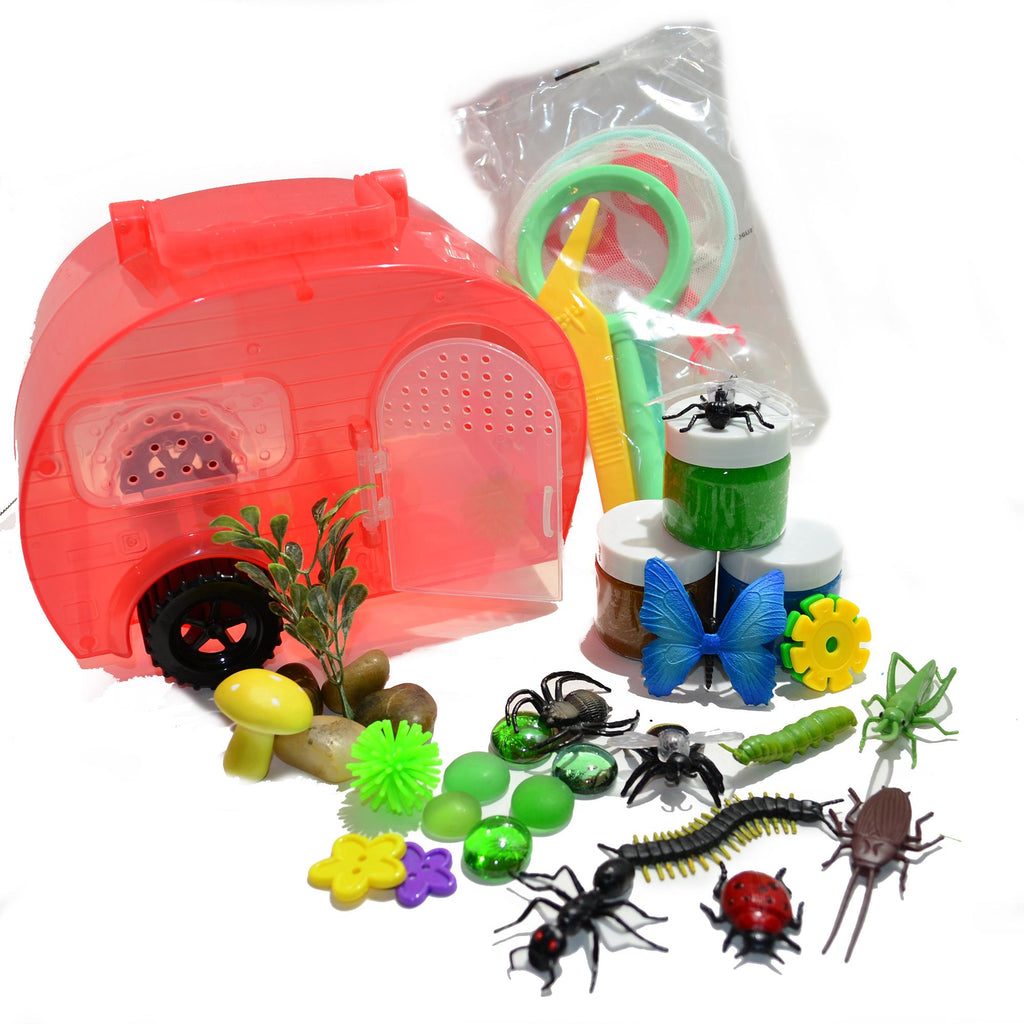 Camper/Bug Catcher Homemade playdough Sensory Kit