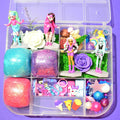 Homemade Monster High Sensory Playdough Kit, Sensory Bin, Montessori, Busy Box