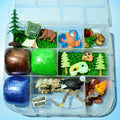 Homemade Happy Trails Camper Sensory Playdough Kit, Sensory Bin, Montessori, Busy Box