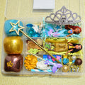 Homemade Princess Themed Sensory Playdough Kit, Sensory Bin, Montessori, Busy Box