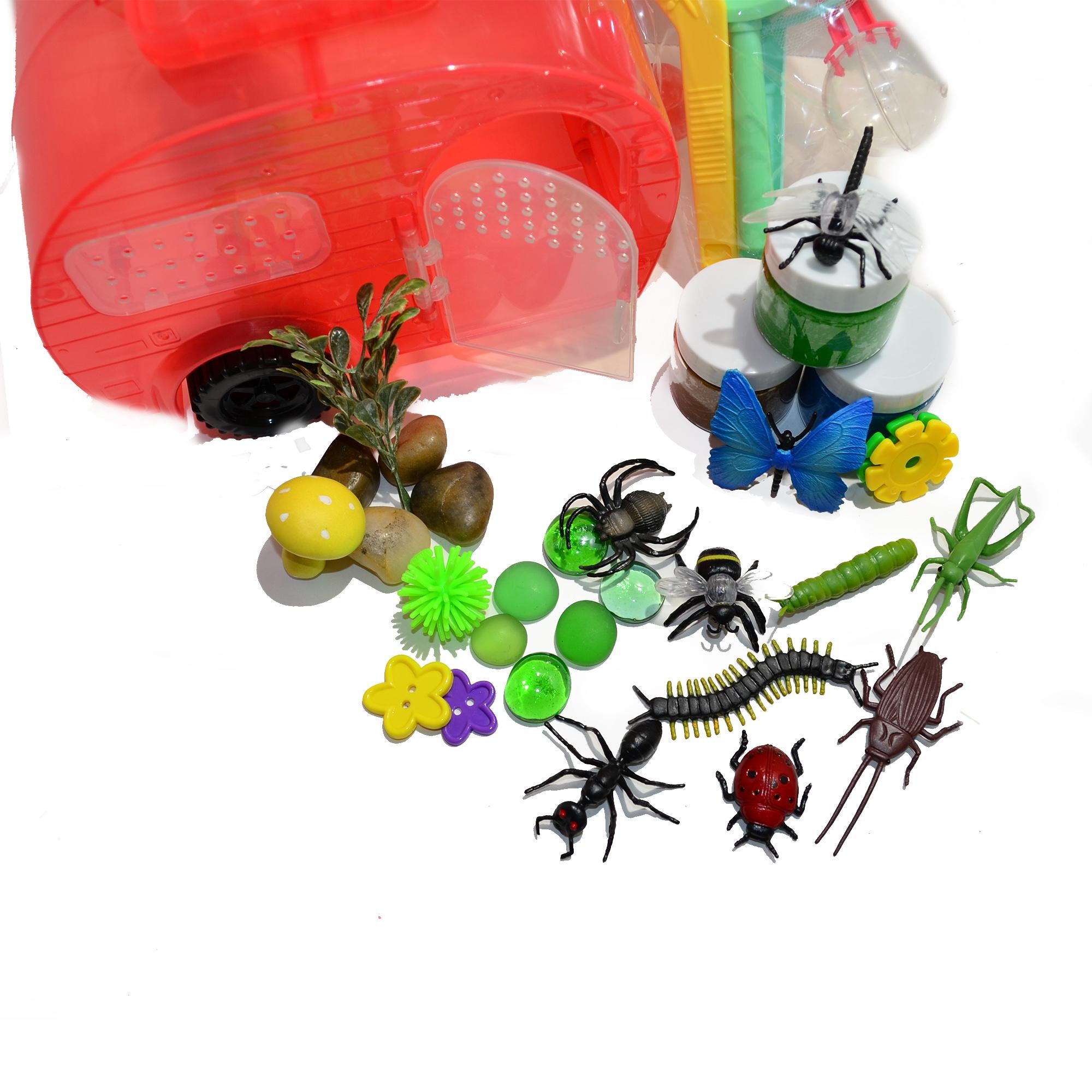 Camper/Bug Catcher Homemade playdough Sensory Kit