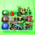 Homemade Shrek Themed Sensory Playdough Kit, Sensory Bin, Montessori, Busy Box