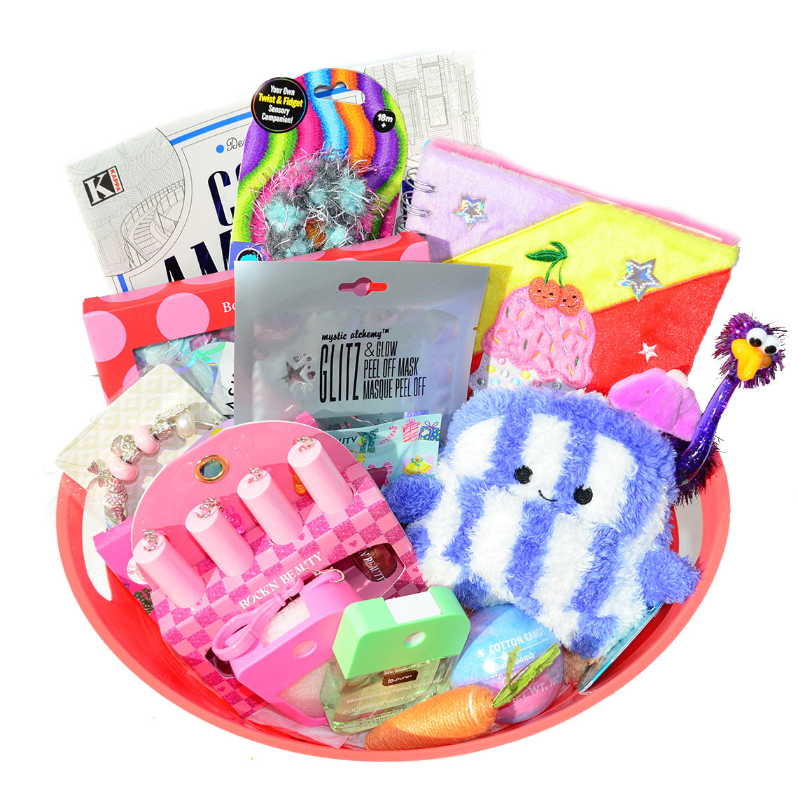 Personalized Pre-filled Easter basket for Teen/Tween Girls/Girls Beauty Filled Gift Basket