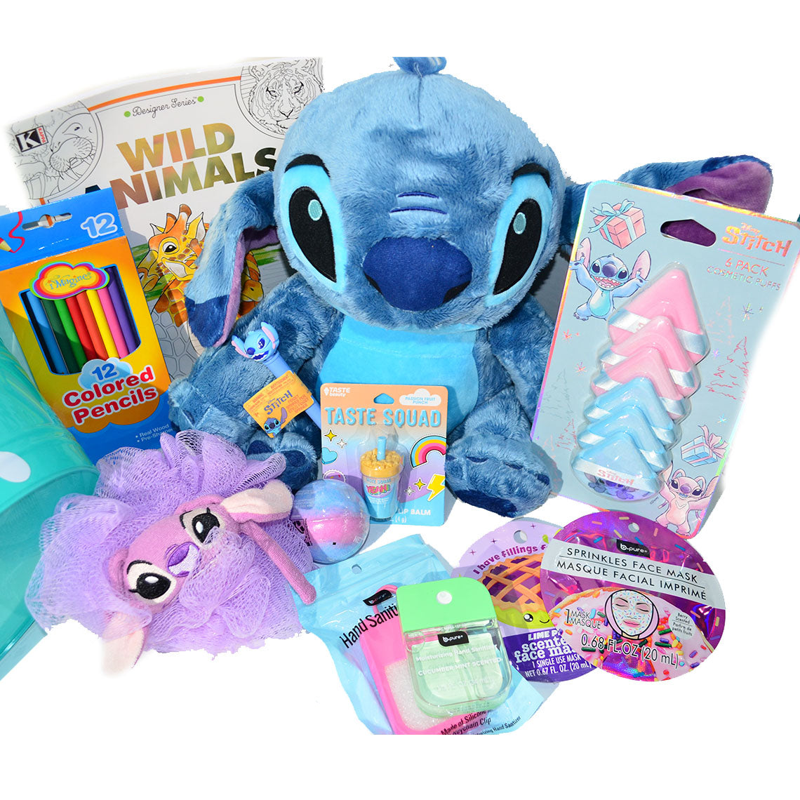 Personalized Pre-filled Easter basket for Tween/Teen Girls/Toy Filled Gift Basket-Stitch