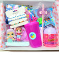 Personalized Pre-Filled Girls LOL Themed Gift box * Unique Birthday Gift for kids * surprise box • Toys, Activities gift- Thinking of you gift