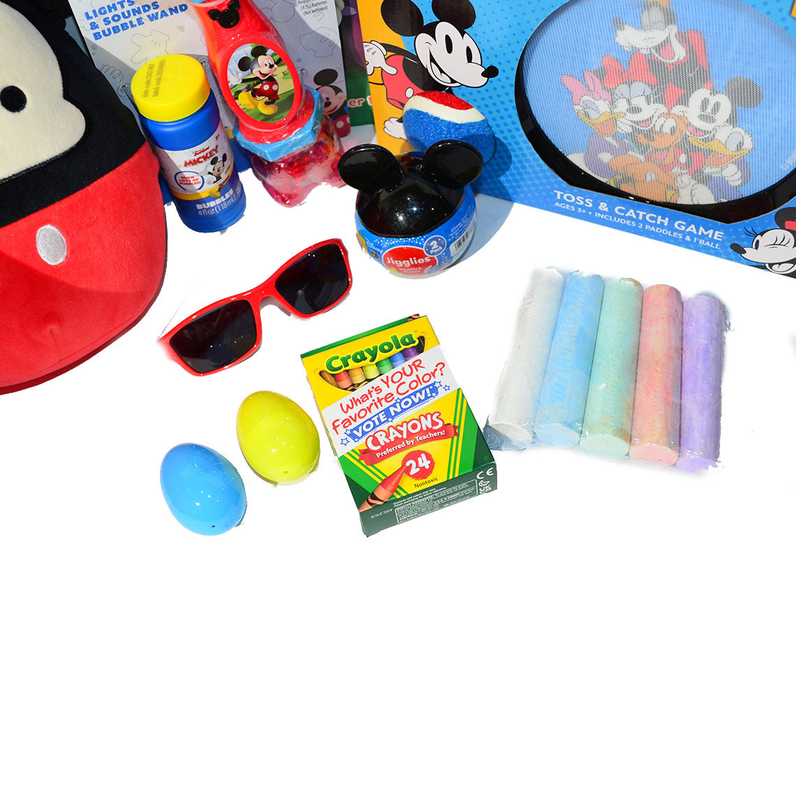 Personalized Pre-filled Easter basket for Kids/Toy Filled Gift Basket-Mickey-Kids Toys