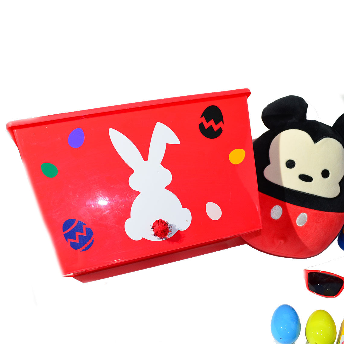 Personalized Pre-filled Easter basket for Kids/Toy Filled Gift Basket-Mickey-Kids Toys