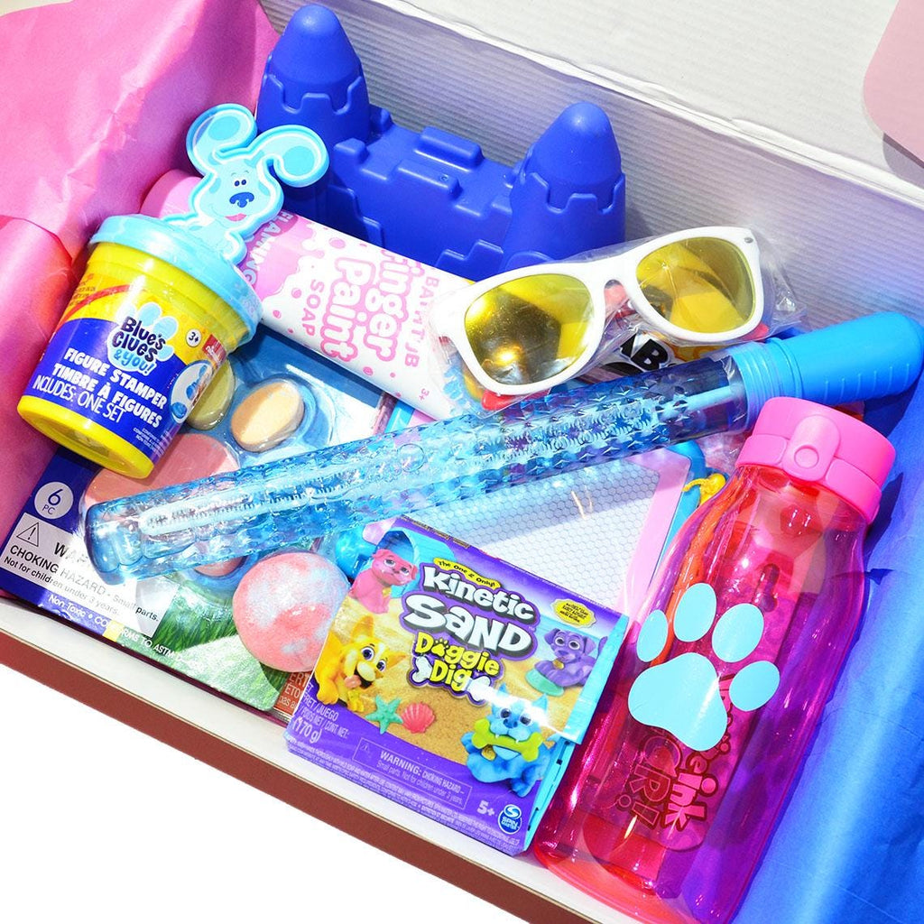 Personalized Pre-Filled Blues Clues Themed Gift box * Unique Birthday Gift for kids * surprise box • Toys, Activities gift- Thinking of you gift