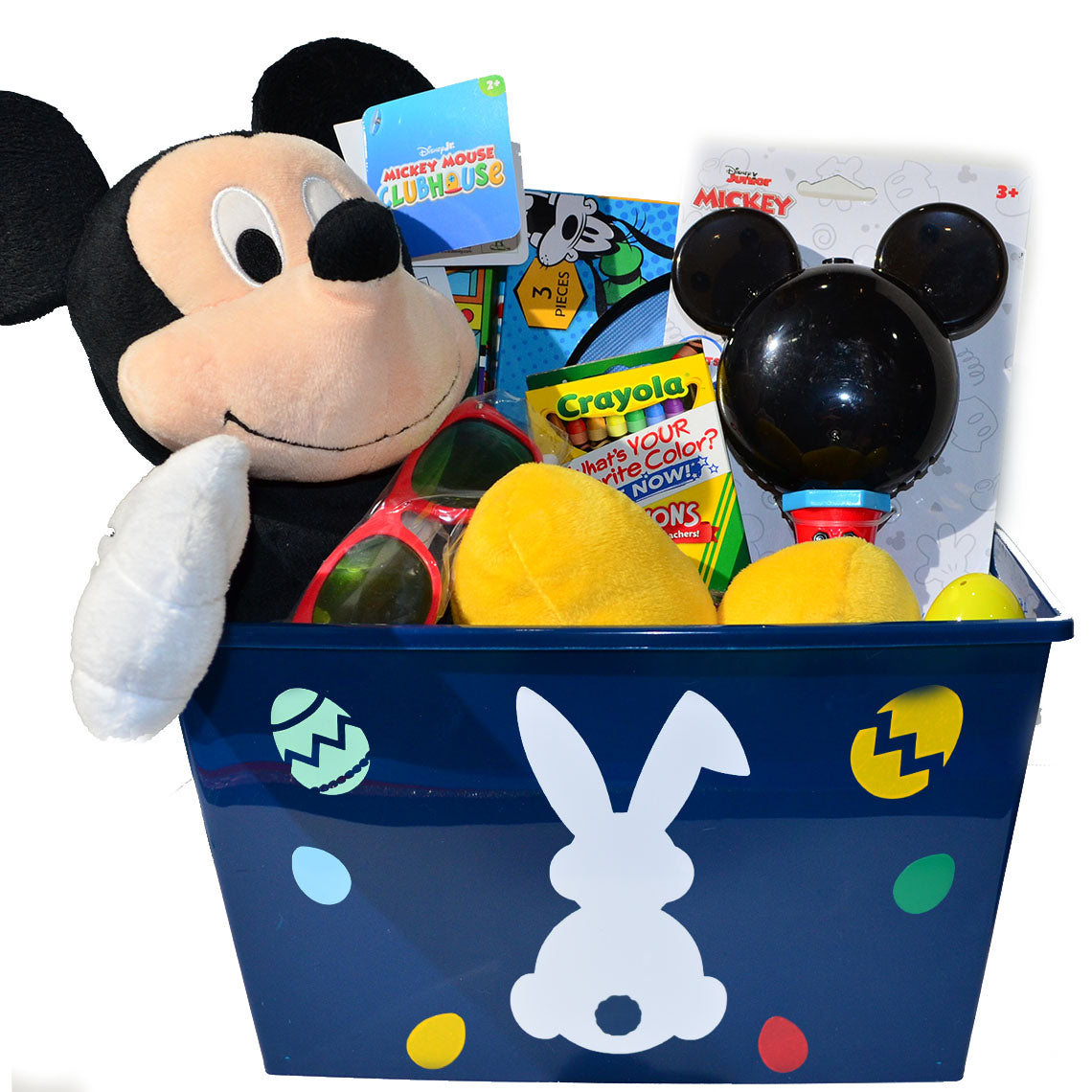 Personalized Pre-filled Easter basket for Kids/Toy Filled Gift Basket-Mickey-Kids Toys