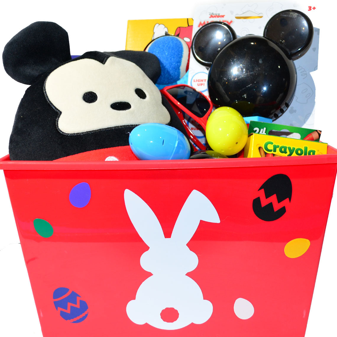 Personalized Pre-filled Easter basket for Kids/Toy Filled Gift Basket-Mickey-Kids Toys