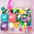Homemade Trolls Themed Sensory Playdough Kit, Sensory Bin, Montessori, Busy Box
