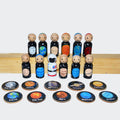 Solar System Peg Dolls' Hand painted Wooden Peg Doll Toys - Dollhouse Peg Dolls, Loose Parts Play, Montessori Toys