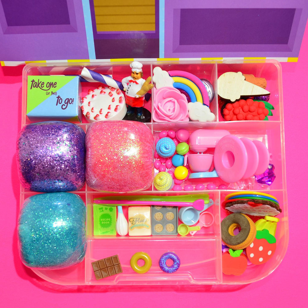 Sweet Shop Homemade Playdough Sensory Kit