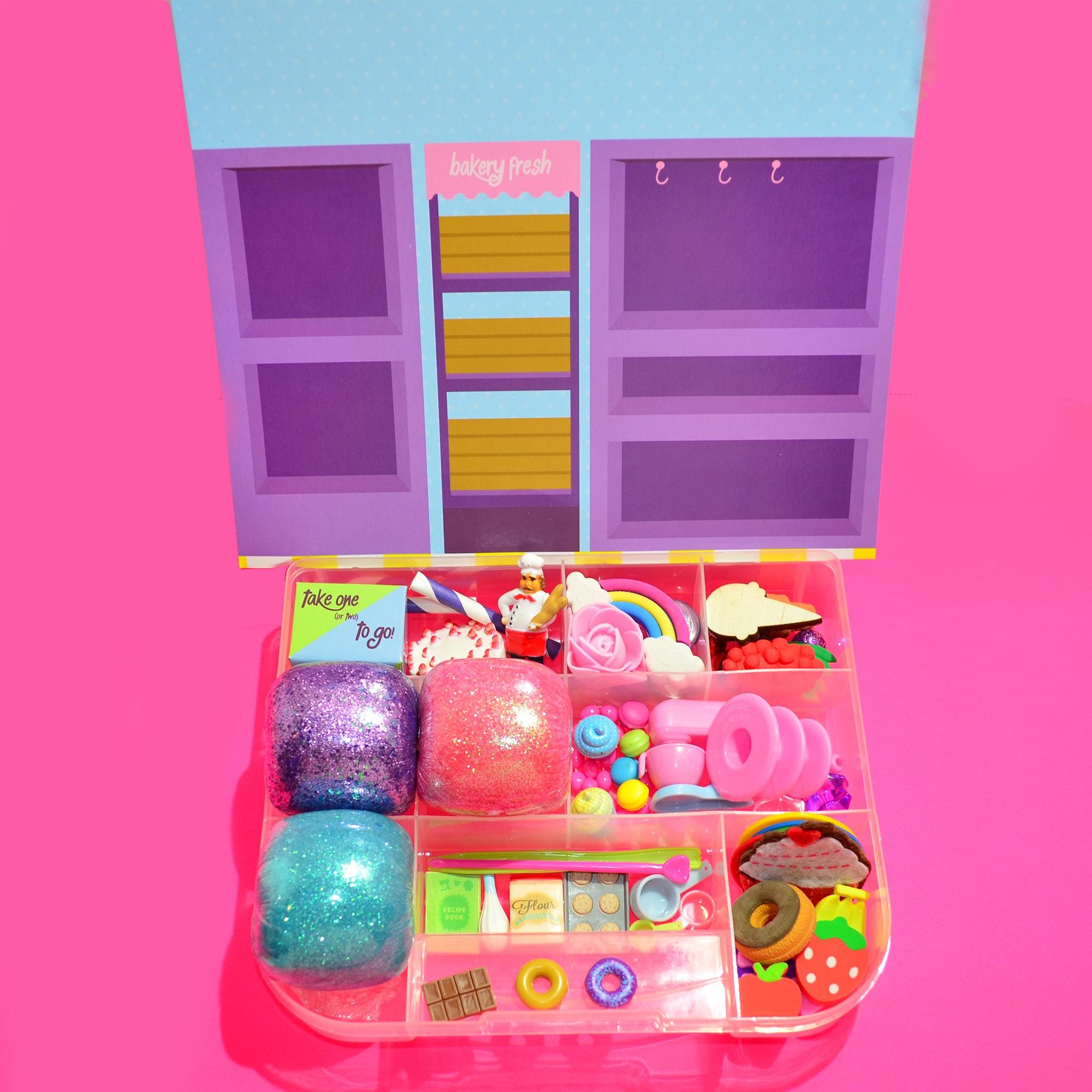 Sweet Shop Homemade Playdough Sensory Kit