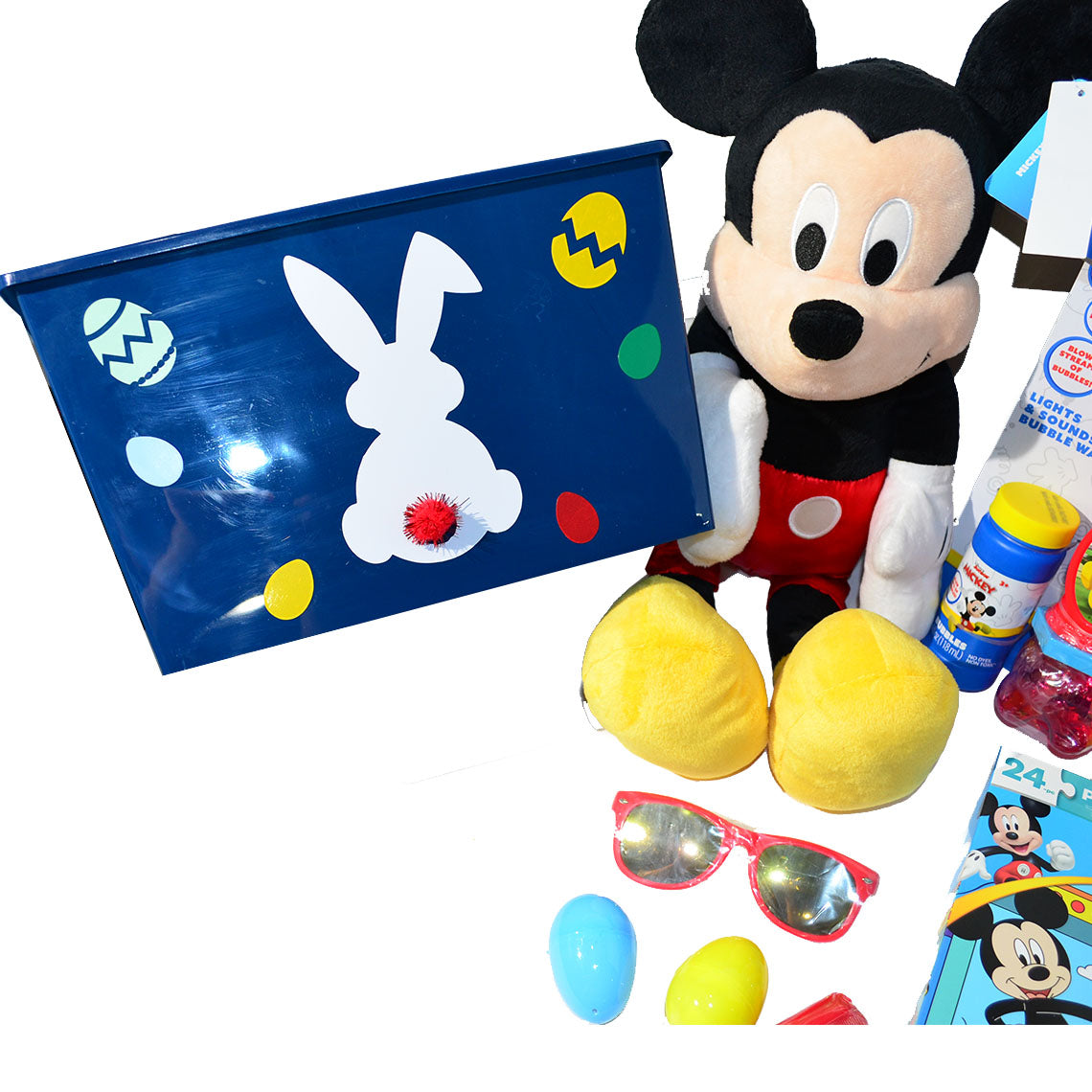Personalized Pre-filled Easter basket for Kids/Toy Filled Gift Basket-Mickey-Kids Toys