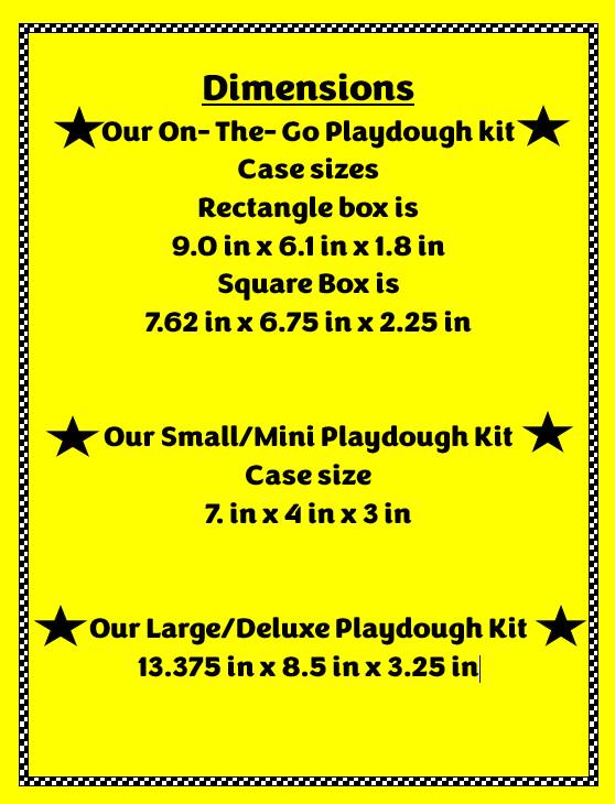 Homemade Themed Playdough Sensory Kit